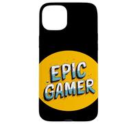 Bonito Logotipo de Jugador épico Carcasa para iPhone 15 Plus