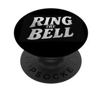 Bonito Logotipo del discurso de Ring The Bell PopSockets PopGrip Adhesivo