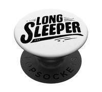 Bonito Look de sueño Largo para Amantes del Habla PopSockets PopGrip Adhesivo