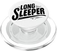 Bonito Look de sueño Largo para Amantes del Habla PopSockets PopGrip para MagSafe