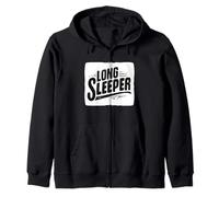 Bonito Look de sueño Largo para Amantes del Habla Sudadera con Capucha