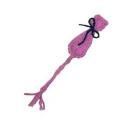 Bonito marcador de libro - 21 x 3,2 x 0,5 cm, marcador de libros hecho a mano, diseño de ganchillo de gato, marcador de página de libros, decoración de lectura estética, diseño de herramientas de