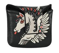 Bonito mazo de golf Pegasus de estilo japonés con cierre magnético, regalos de golf para la mayoría de marcas de piel sintética