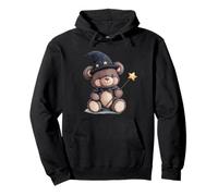 Bonito oso de peluche con disfraz mágico para los amantes de los magos Sudadera con Capucha