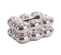 Bonito pañuelo de caramelo: funda decorativa para caja, soporte de cubo con diseño suave, servilletero con fácil acceso, organizador del hogar, accesorio de mesa para mantener los pañuelos limpios y