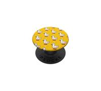 Bonito patrón de Pato Amarillo - Regalo Kawaii PopSockets PopGrip Adhesivo
