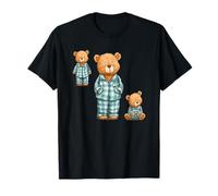 Bonito Pijama de Oso de Peluche para Buenas Noches Camiseta