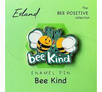 Bonito pin esmaltado con diseño de abeja, divertido y genial para mujeres y niños, para mochilas, decoración estética de chaquetas, 1.5 inch, Acero aleado, No es una piedra preciosa