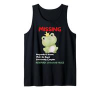 Bonito póster Divertido del príncipe Rana desaparecido Camiseta sin Mangas