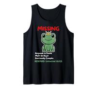 Bonito póster Divertido del príncipe Rana desaparecido Camiseta sin Mangas