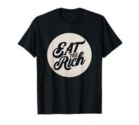 Bonito Sello Rojo con Aspecto de Eat The Rich Camiseta