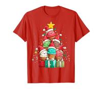 Bonito Sombrero de Navidad con Forma de Cono de Helado Camiseta