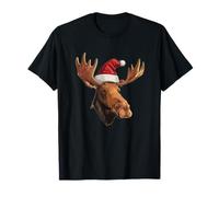 Bonito Sombrero de Papá Noel para un Disfraz de Temporada Festiva Camiseta