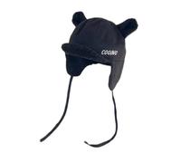 Bonito sombrero de trampero grueso de Ushanka, cálido accesorio de disfraz de invierno al aire libre, cálido y de gran tamaño con orejas de cachorro, sombrero con orejeras de perro