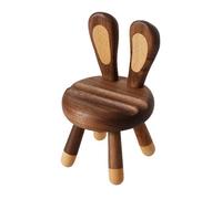 Bonito soporte de escritorio para teléfono con forma de conejo: soporte de madera maciza para iPad, ajustable y para tableta.