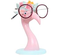 Bonito soporte para gafas, elegante, color rosa, soporte para gafas de flamenco, accesorio para decoración de escritorio/hogar/oficina