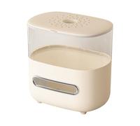 Bonito Soporte para pañuelos, de Almacenamiento Antideslizante para Rollo de Papel higiénico, servilleteros con Mini Acuario, contenedor de Papel higiénico con Tapa, dispensador de