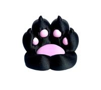 Bonito Soporte para Teléfono con Forma de Garra de Gato, Pedestal, Adorno de Escritorio, Color Negro