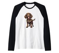 Bonito Tema de Boykin Spaniel Dog Lover, dueño de un Perro Camiseta Manga Raglan