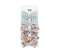 Bonito tocado con lazo, accesorios para el cabello para niñas pequeñas, red de verano, pinzas rojas, horquillas para el pelo para niños, regalos (09)