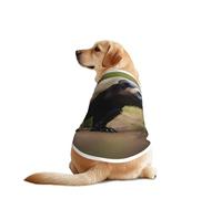 Bonito traje de perro con estampado de tejón de miel, divertida ropa para mascotas, lavable a máquina, chaleco para perros medianos y grandes