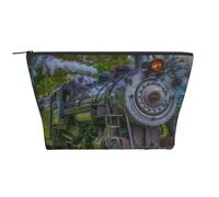 Bonito Tren de Vapor, Bolsa de artículos de tocador Bolsa de Maquillaje Bolsa de cosméticos Bolsa de artículos de tocador de Viaje portátil