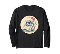 Bonito velero con Disfraz de Papá Noel para Marinero de Navidad Manga Larga