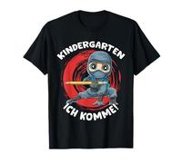 Bonito Y Divertido Ninja De Guardería Guardería, Allá Voy Camiseta