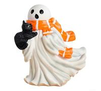 Bonitos adornos de Halloween para decoración de interiores con material de resina para fiestas de Halloween, creando un ambiente divertido y acogedor, adecuado para casa embrujada y decoración del