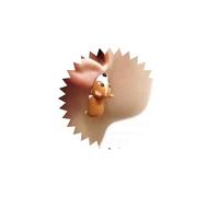 Bonitos aretes 3D de mordedura de animal, bonitos aretes de gota, bonitos aretes colgantes de dinosaurio, aretes delicados de perro, aretes simples, aretes minimalistas, divertidos aretes de dibujos