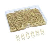 Bonitos clips de papel | Mini marcapáginas decorativo de metal, abrazaderas de notas de documento de corazón | para oficina, hogar, escritorio, dormitorio, planificador de boda