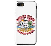 Bonitos monstruos de verano de Ghouls Squad Kawaii Halloween Beach Carcasa para iPhone SE (2020) / 7 / 8