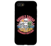 Bonitos monstruos de verano de Ghouls Squad Kawaii Halloween Beach Carcasa para iPhone SE (2020) / 7 / 8