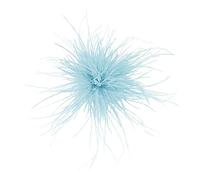 Bonitos parches de plumas de felpa, suministros de horquilla, accesorios creativos, broche de ropa, pasadores para el pelo, decoración de horquillas, talla única, como se describe