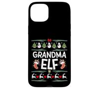 Bonitos Regalos Familiares a Juego para Abuela para Navidad, Abuela, Elfo Carcasa para iPhone 15 Plus