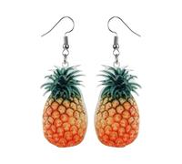 Bonitos y caprichosos pendientes de fruta: la declaración definitiva para cualquier amante de la fruta, añade alegría a tu colección de accesorios Kyw323, 7x3cm, Acrílico