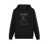 bonjour! Dimmu Borgir The Serpentine Offering Black Printing Graphic Mens Sweatshirts Unisex Hooded L