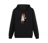 bonjour! Dirty Dancing Passion Black Printing Graphic Mens Sweatshirts Unisex Hooded M