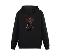 bonjour! Dwayne Johnson The Rock Black Printing Graphic Mens Sweatshirts Unisex Hooded XXL