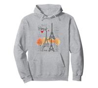 Bonjour Paris, Hello Paris Vintage I Love Paris Francia Sudadera con Capucha