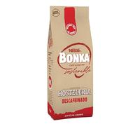 Bonka cafe en grano tostado descafeinado para hostelería, ideal para máquina de cafe Espresso, 1 paquete x 500gr