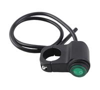 BONKZEBU 12V Universal 22mm Manillar Faro de Motocicleta Luz Antiniebla Interruptor de ENCENDIDO/APAGADO A Prueba de Lluvia, Interruptor de Manillar, Interruptor de Palanca de