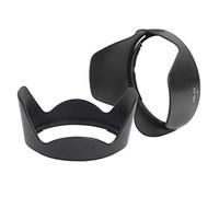 BONKZEBU 2 Parasoles de Plástico Negro para AF-S VR 24-120 Mm F/3.5-5.6G IF-ED - HB-25 Parasol para Proteger la Lente de la Luz Dispersa Circundante