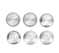 BONKZEBU 6 Empuñaduras Analógicas de Metal para Controlador de Borde, Accesorios de Consola de Juegos de Joystick Metálico de Aleación de Aluminio de Larga Duración para Jugadores Profesionales