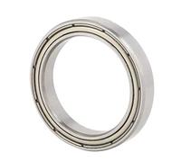 BONKZEBU 6703ZZ Rodamientos Rígidos de Bolas con Doble Blindaje de para Pequeños Proyectos de Pasatiempos, 10 Piezas de Rodamientos de Metal de 17 Mm * 23 Mm * 4 para Entusiastas del Bricolaje