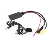 BONKZEBU Adaptador Auxiliar Bluetooth Manos Libres para Coche 159 Cable de Audio de 59,1 Pulgadas con Micrófono para Grande Punto a Partir de 2007