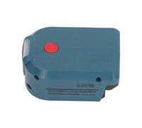 BONKZEBU Adaptador de Batería con 18W PD3.0 Tipo C y 5V 2.1A Puertos de Salida USB y Luz LED para Baterías - 18 V, Cargador de Adaptador Boschbattery, Convertidor de Batería de Doble