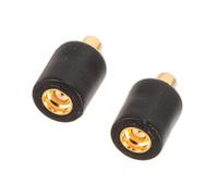 BONKZEBU Adaptador de Cable Mmcx para Sennheiser IE300 IE600 IE900AKG N30 | Construcción de Alambre de Estaño Plateado ABS, Tamaño Compacto Portátil, Compatible con Conectores de Auriculares Hembra