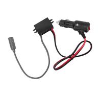 BONKZEBU Adaptador de Encendedor de Cigarros de 12V y 24V, Convertidor Elevador de Alto Rendimiento para Remolque de Barco RV, Plástico ABS, 1 Unidad
