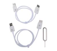 BONKZEBU Adaptador de Pantalla Inalámbrico, Cable de Espejo de Pantalla de Salida 1080P de Entrada 4K, con Banda Dual 5G 2.4G y Soporte Miracast, para de TV iOS